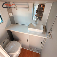 Wecare Import Camp Rv 12 14 16 17ft Grande caravane tout-terrain avec extension coulissante et toit relevable pour le voyage hors réseau