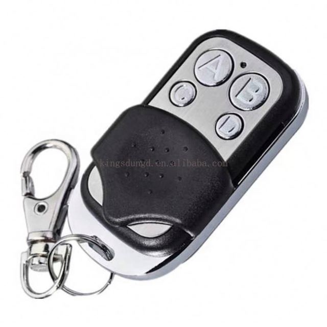 433MHz 4 Channel RF Controller ABCD 4 Buttons RF Slampher 4CH Pro Electric Gate Garage Door Remote Control