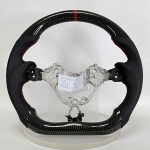 Volante de Cuero y Fibra de Carbono Real para <span class=keywords><strong>Toyota</strong></span> 86 <span class=keywords><strong>Gt86</strong></span> y Subaru Brz, Venta al por Mayor y al Detal - Product Image 1