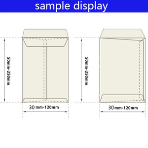 High Efficiency Automatic <strong>Double</strong> <strong>Sided</strong> <strong>Tape</strong> Medical Dispensing <strong>Envelope</strong> Making <strong>Machines</strong> Folding Gluing <strong>Machine</strong> PLC Pump Triangle - Product Image 6