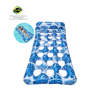 Vente en gros : Flotteur gonflable durable en forme de feuille d'érable, drapeau canadien rouge, chaise longue de piscine en PVC robuste pour fête estivale - Product Image 6