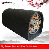 Subwoofer Activo de Alta Calidad y Gran Potencia de Fábrica China, Tubo de Bajos de 12V para Coche de 6/8/10 Pulgadas