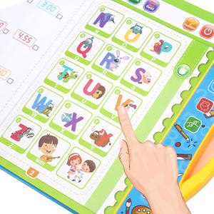 Livre sonore pour enfants Huiye, livre électronique à boutons poussoirs pour apprendre l'<span class=keywords><strong>anglais</strong></span>, tableau parlant pour enfants, jouets éducatifs pour enfants - Product Image 3