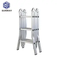 Hoge Kwaliteit Fabrikant Stand Vouwen Scharnieren Aluminium Ladder