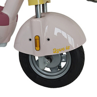 Vélo électrique Holladay 500W 48V avec moteur à moyeu arrière, tableau de bord numérique à 3 vitesses pour les trajets urbains des femmes