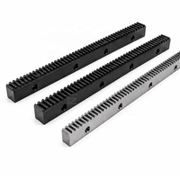 Crémaillère en acier usinée CNC sur mesure pour l'automatisation à mouvement linéaire et les machines industrielles