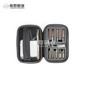 Customized 9Mm Universal Barrel Clean Brass Brushes Cleaning Kitphosphor Bore Cleaning Kit Brushes For All Bores Caliber
