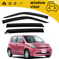 Protector de Lluvia Personalizado para Toyota PASSO, Protector de Ventana ABS, Parasol para Lluvia