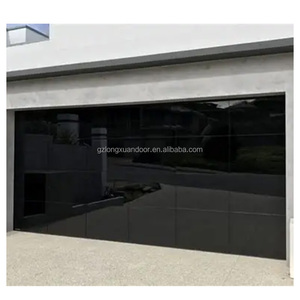 Porte de <span class=keywords><strong>garage</strong></span> roulante moderne en aluminium anti-effraction avec miroir, exportée au <span class=keywords><strong>Costa</strong></span> Rica - Product Image 1