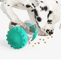 Nouveau 13.8*8*11cm pour petite friandise sèche, jouet interactif pour chat en forme de robot alimentaire pour chien mangeoire lente Puzzle mangeoire pour petits chiens