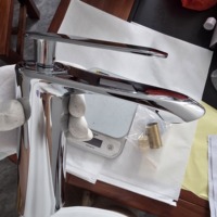 Robinet de lavabo en alliage de zinc à prix compétitif, finition chromée, monocommande, pour salle de bain - Fabricant