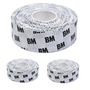 Nastro Protettivo Sportivo Professionale BM con Logo Personalizzato, 100% Cotone Bianco Traspirante, Adesivo Forte, 2,5cm per Boxe, Kickboxing, MMA, <span class=keywords><strong>Muay</strong></span> Thai - Product Image 1