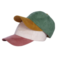 Gorra de Béisbol Personalizada con Logotipo, Unisex, Vintage, de Algodón, Ajustable, de Gamuza, de 6 Paneles, Gorra Deportiva Lisa, Lavada, de Dos Tonos