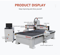 Mesin CNC Router 1500x3000mm Presisi Tinggi untuk Pemotongan dan Pengukiran Desktop