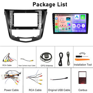 Podofo 10 pouces <span class=keywords><strong>Android</strong></span> autoradio cadre 4 + 64G sans fil Carplay <span class=keywords><strong>Android</strong></span> <span class=keywords><strong>Auto</strong></span> pour <span class=keywords><strong>Nissan</strong></span> <span class=keywords><strong>X</strong></span>-<span class=keywords><strong>TRAIL</strong></span> 2014 IPS DSP GPS RDS WIFI OEM - Product Image 6