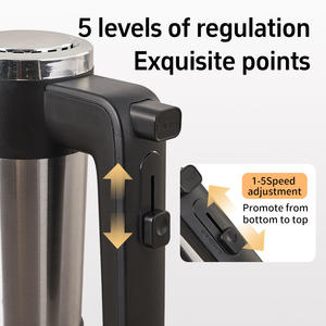 Batteur à œufs électrique Naiscan en acier inoxydable, mélangeur portatif avec bouton d'éjection des fouets pour mélanger le beurre et la pâte - Product Image 5