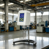 BTU NDJ-8S Digital Rotary Viscometer 2M CP Lab Rheometer IP65 Protection LCD Display Stepper Motor Timing Function Liquid