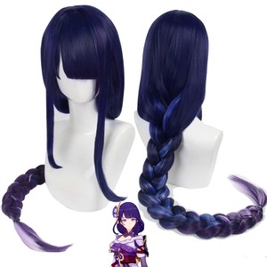 Ropa de Halloween para mujer Genshin Impact Anime <span class=keywords><strong>Raiden</strong></span> <span class=keywords><strong>Shogun</strong></span> <span class=keywords><strong>Cosplay</strong></span> disfraz 2017 - Product Image 6