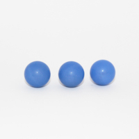 Résistance à la température -60~250 ℃   Balle en caoutchouc silicone non toxique, isolante, haute résilience, Cal.68, Cal.50, Cal.40, Cal.25
