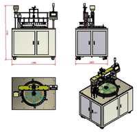 Machine de remplissage de poudre pour l'automatisation industrielle des tubes thermiques