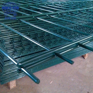 Valla de malla doble de alambre 868/656/545, panel de seguridad 2D soldado de doble barra con acabado con recubrimiento en polvo para sitios comerciales - Product Image 3