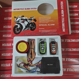 CARQSENG Box Nero per Ingresso Senza Chiave con Sistema di Controllo Remoto Unidirezionale, Sistema di Allarme per Moto per Sistemi Elettrici a 12V DC - Product Image 5