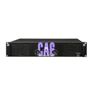 Amplifier daya CA6 2 ch Kelas h 1300w SoundStandard Crest Audio 1000w modul penguat daya untuk tahap