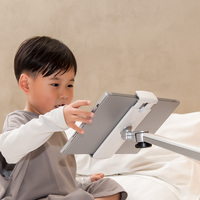 Support ergonomique réglable en aluminium pour ordinateur portable, tablette et smartphone, hauteur personnalisée pour la maison et le bureau Matériau métallique durable