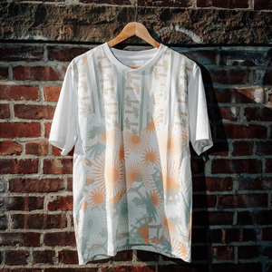 Camiseta Blanca <span class=keywords><strong>de</strong></span> los Elefantes <span class=keywords><strong>de</strong></span> Costa <span class=keywords><strong>de</strong></span> Marfil, Ropa Deportiva Transpirable <span class=keywords><strong>de</strong></span> Secado Rápido, Camiseta <span class=keywords><strong>de</strong></span> Fútbol Haller the Elephants - Product Image 1