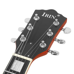 Guitarra Eléctrica de Jazz <span class=keywords><strong>Eileen</strong></span> JS-520 Hueca con Agujeros en F, 22 Trastes, Diapasón Color Beige - Product Image 3