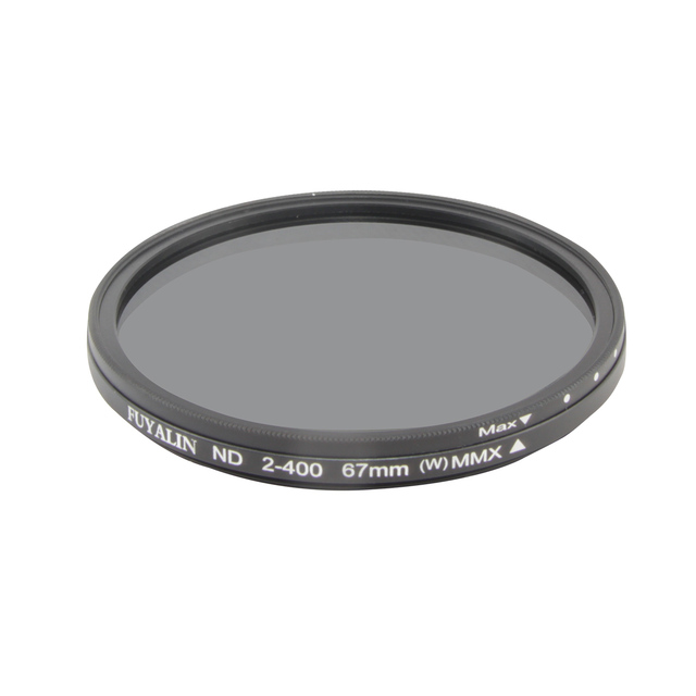 FUYALIN 72mm 77mm Adjustable ND2 to ND400 ND2-400 ND Filter for Camera Lens