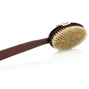 Wholesale OEM Custom Logo Long <strong>Handle</strong> Human Body <strong>Scrub</strong> <strong>Brush</strong> for Bath Provides Deep Cleansing and Comfortable Reach - Product Image 5