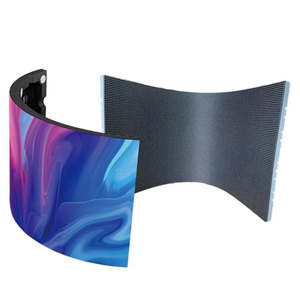 Pantalla LED Curva HD Segmentada de Diferentes Formas Personalizadas, Flexible y Suave, para Centros Comerciales Creativos - Product Image 2