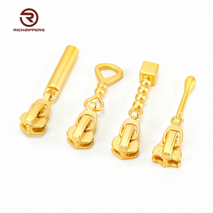 Tùy Chỉnh Logo Túi Dây Kéo Kim Loại Dây Kéo Kéo Tùy Chỉnh Zip Puller May Mặc Kim Loại Dây Kéo Puller - Product Image 4