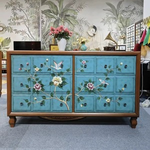 Armadi di stoccaggio multifunzionali Design <span class=keywords><strong>Vintage</strong></span> incontra praticità 3 5 versioni a 6 cassetti per ogni <span class=keywords><strong>angolo</strong></span> - Product Image 3