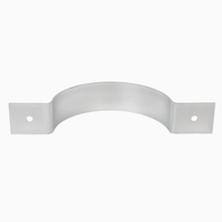 Collier de serrage pour tuyaux galvanisés à chaud, pour la fixation des conduites et la protection des câbles des stations solaires