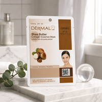 Masque en tissu hydratant, revitalisant et nourrissant à l'essence de collagène et au beurre de karité 23g