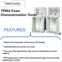 Analizador de Estabilidad de Espuma de Aceite TIMEPOWER TP652, Alta Precisión, Protección IP65, Control Preciso de Temperatura PID, Detección Automática de Tiempo