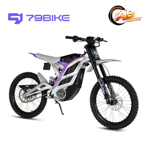 Nouvelle <span class=keywords><strong>Moto</strong></span> Tout-Terrain Falcon à Suspension Intégrale en Alliage d'Aluminium Sans Balais 72V pour Adultes, Idéale pour le Motocross et les Courses en Montagne et en Forêt - Product Image 1