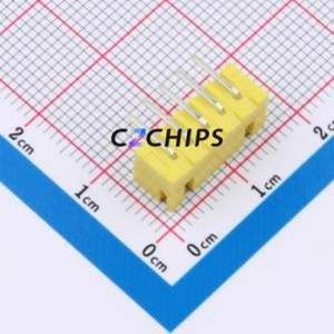 BX-XH2.54-5PWZ-Y Wire-to-Board Pin Header Bent Lead Through Hole,P=2.54mm Connector 1x5P 2.5mm Right Angle Insert XH - Product Image 2
