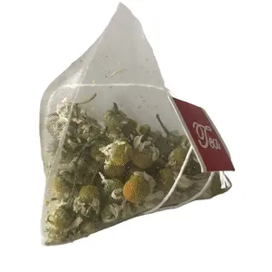 4021 yang gan ju saco de chá camomile, flor seca com material de fibra de milho biodegradável