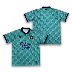 Camisetas de fútbol OEM Diseño de malla transpirable personalizado Sublimación y bordado Ropa deportiva Camiseta de fútbol - Product Image 3