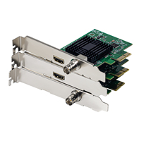 Carte de capture vidéo PCIe Unisheen UC3250S à faible latence PCIeX1 1080P60 3G-SDI avec prise en charge multi-cartes