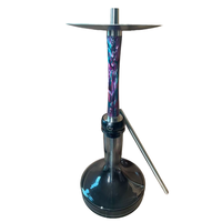 Nouveauté en vente chaude, fabrication chinoise, narguilé à fumer, chicha écologique, ensemble de narguilé en verre
