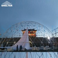 Grande tente globe, projection à 720 degrés, dômes astronomiques pour événements