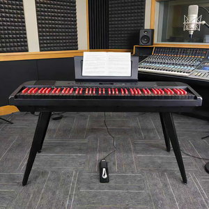 Piano numérique à 88 touches lestées Beisite, clavier de piano professionnel, piano électronique vertical - Product Image 1