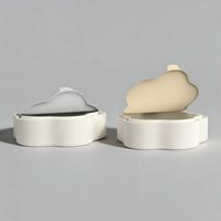 Boîte à nourriture pour animaux de compagnie en bagasse de canne à sucre biodégradable, écologique, jetable, naturelle, blanche, imperméable, non toxique