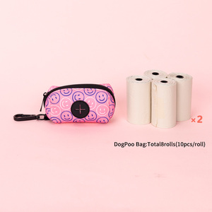 Dispensador de bolsas para caca de perro con accesorio de correa Suministros de entrenamiento para mascotas Dispensadores de bolsas de basura para una fácil limpieza - Product Image 2