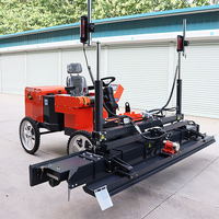 Mini pompe à béton PLC pour moteur/machine, machine à nivellement laser, faible coût d'entretien pour le revêtement des entrepôts/parcs de stationnement