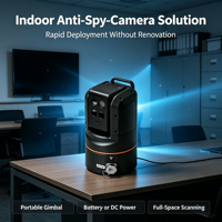 Dispositif d'inspection portable, localisateur intelligent pour caméras espionnes et équipements d'enregistrement audio dans les lieux privés